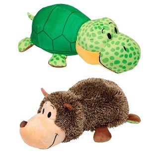 Купить Мягкая игрушка-вывернушка Ёж-Черепаха 40 см 1Toy Т12693 в интернет-магазине Детский Крым