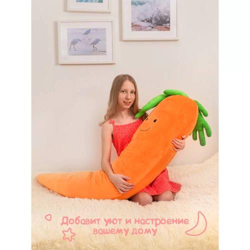 Мягкая игрушка подушка - Сплюшка морковь Fancy SPLM3 фото 6