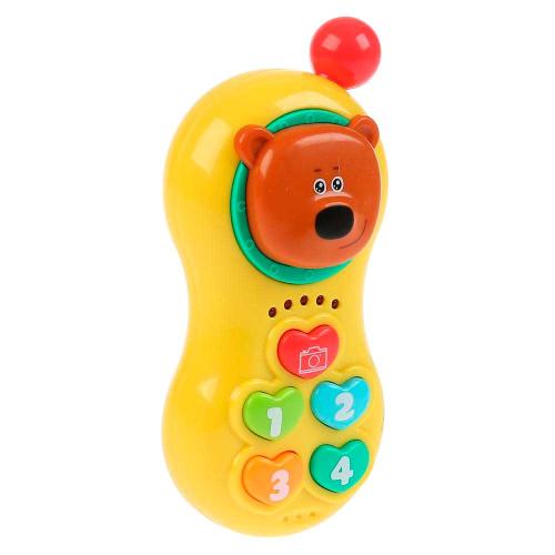 Развивающая игрушка Ми-ми-мишки Музыкальный телефончик Умка ZY792577-R фото 2