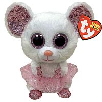 Мягкая игрушка Beanie Boos Мышь-балерина Nina 25 см Ty Inc 36488