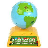 Интерактивная игрушка Говорящий глобус с планшетом Азбука животных Умка HT699-R