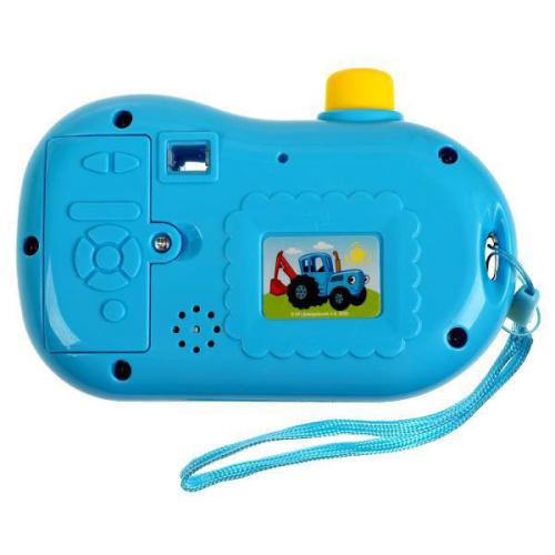 Развивающая игрушка Музыкальный фотоаппарат Синий Трактор Умка 2008Z183-R фото 3