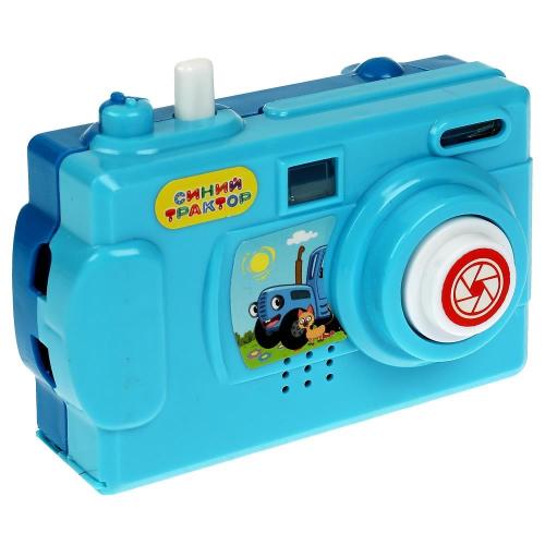 Развивающая игрушка Музыкальный фотоаппарат Синий Трактор Умка 1103Z139-R2 фото 2