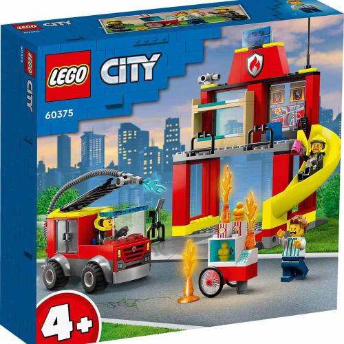 Конструктор Lego City 60375 Пожарная часть и пожарная машина фото 7