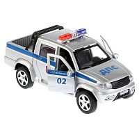 Металлическая машинка UAZ Pickup Полиция Технопарк PICKUP-P