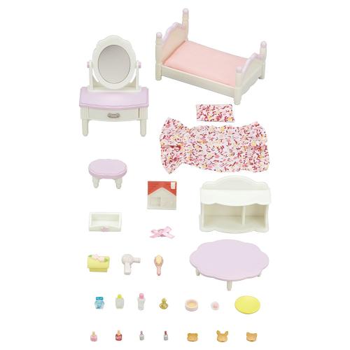 Игровой набор Спальня и туалетный столик Sylvanian Families Epoch 5285sf фото 5