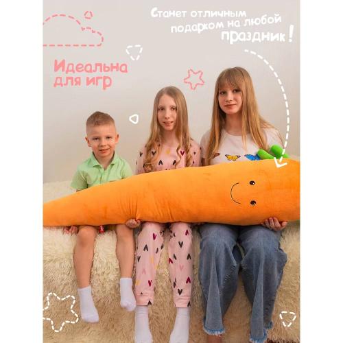 Мягкая игрушка подушка - Сплюшка морковь Fancy SPLM3 фото 5