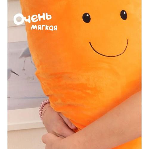 Мягкая игрушка подушка - Сплюшка морковь Fancy SPLM1 фото 2