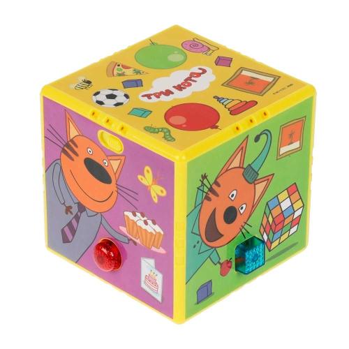 Развивающая игрушка Три Кота Обучающий кубик Умка HT875-R1 фото 3