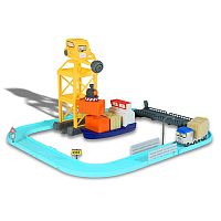 Игровой набор Порт грузовой с разводным мостом Silverlit 83083