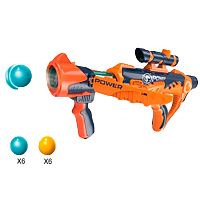 Игровой Пистолет-арбалет помповый 12 шариков Junfa 3550006
