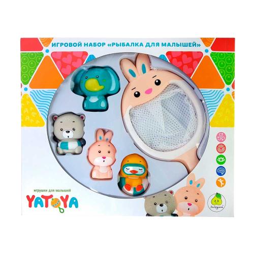 Набор игрушек для ванной Yatoya Сачок-Зайчик ЯиГрушка 12315 фото 4