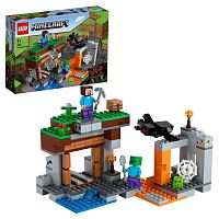 Конструктор Lego Minecraft Заброшенная» шахта Lego 21166