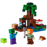Конструктор Lego Minecraft 21240 Болотное приключение